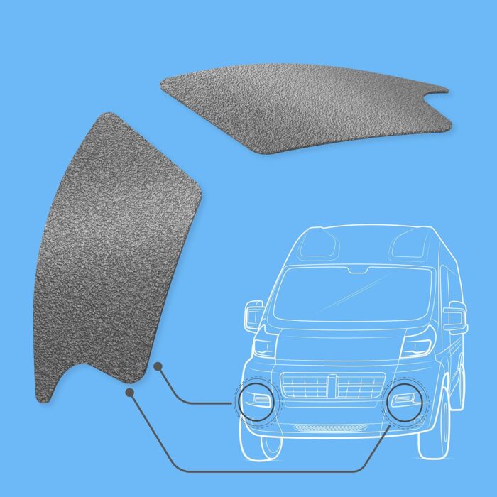 OpenGlass Van Mods - Ram Promaster Front Bumper Step Grips (2 Pack) - Ram Promaster Accessories to Safely Access Your Windshield Made with Marine Grade Material, Easy Installation - Image 6