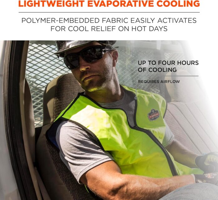 Ergodyne Chill-Its 6665 Evaporative Cooling Vest - Image 2
