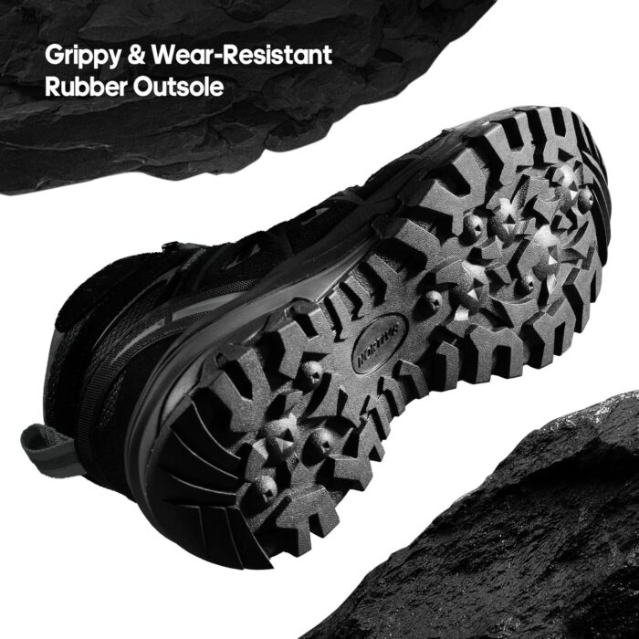 NORTIV 8 Women's Waterproof Hiking Boots Outdoor Trekking Camping Trail Hiking Boot - Image 5