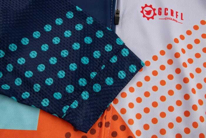 GCRFL Men's Cycling Jersey Set Road Bike Shorts Sleeves Jersey Zipper Pokcet Bib Shorts with Padded, Cycling Clothing kit Men - Image 3