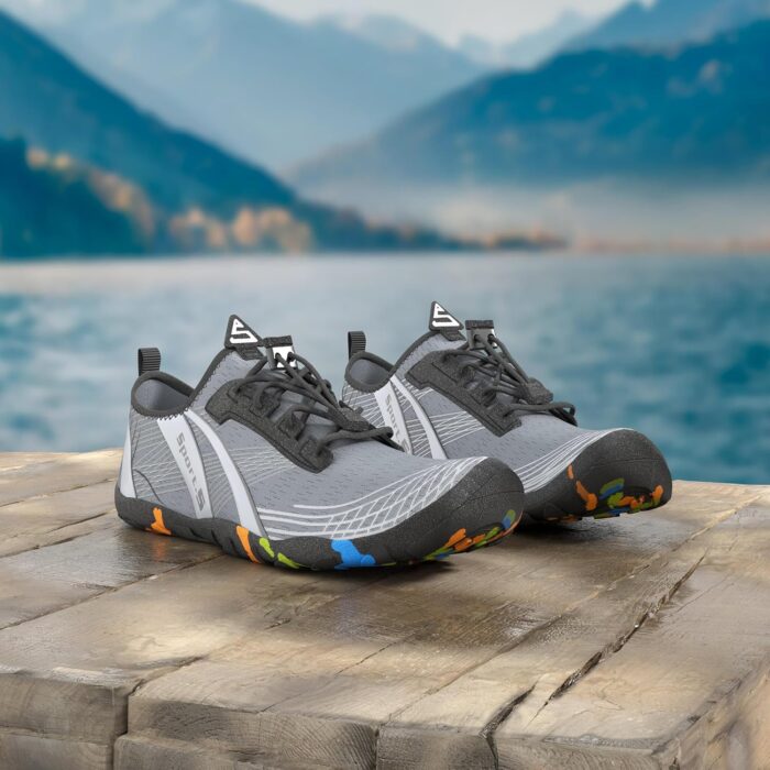 WateLves Water Shoes Mens Womens Beach Swim Shoes Quick-Dry Aqua Socks Pool Shoes for Surf Yoga Water Aerobics - Image 2