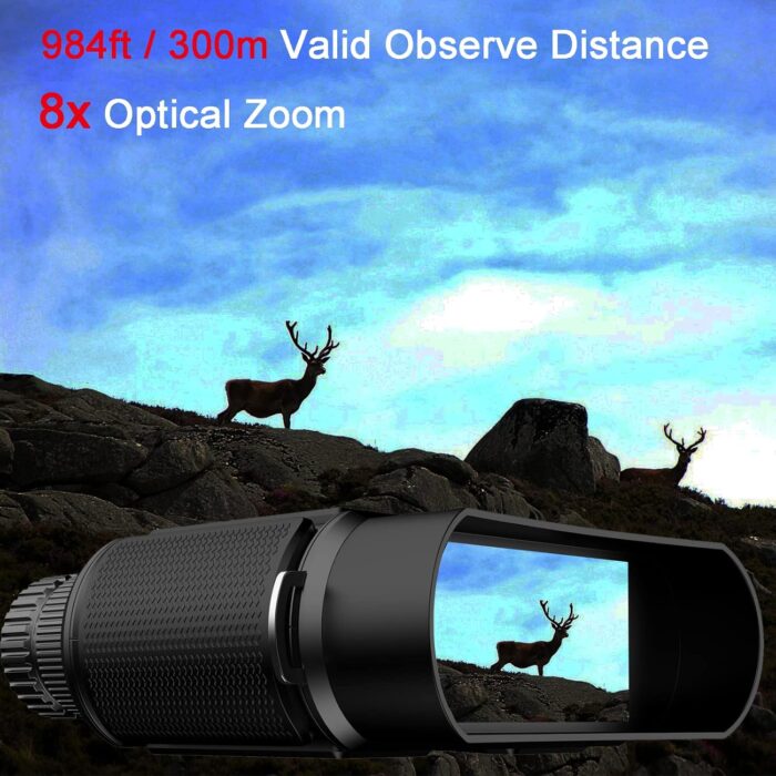 Night Vision Goggles Night Vision Binoculars for Total Darkness,Best Gifts for Men Him Dad Husband Boyfriend, Gear for Hunting and Camping - Image 6