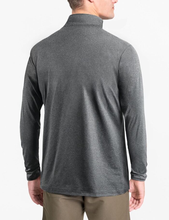 3Pack Quarter Zip Pullover Men Long Sleeve Sweatshirts Running Athletic Golf Gym Shirt Quick Dry - Image 6