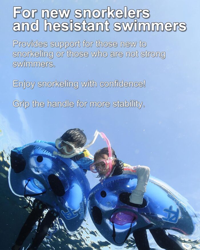 Inflatable Snorkeling Float, Blue - Image 4