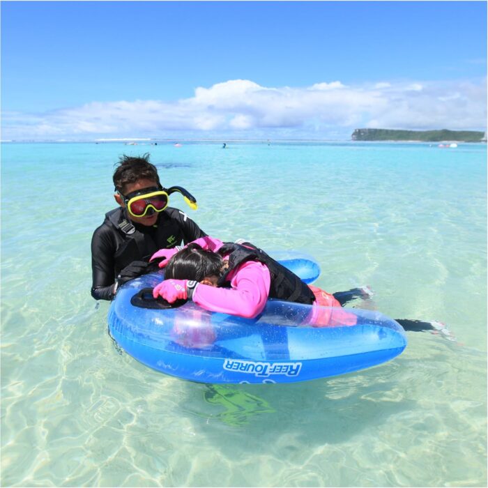 Inflatable Snorkeling Float, Blue - Image 8