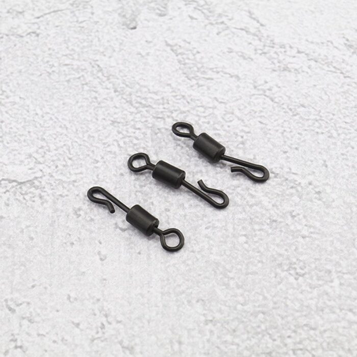 eMagTech 40Pcs Anti Tangle Sleeves Quick Change Swivels Replacement Carp Fishing Terminal Tackle Accessories for Pulley Rigs Portland Rigs Running Ledgers - Image 6