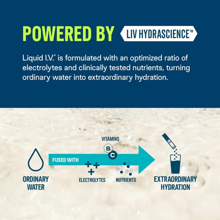 Liquid I.V.® Hydration Multiplier - Popsicle Firecracker | Electrolyte Powder Drink Mix | 1 Pack (16 Servings) - Image 3
