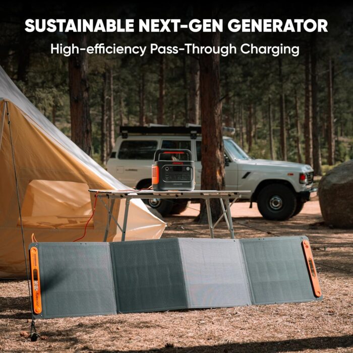 Jackery Explorer 1000 v2 Portable Power Station,1070Wh LiFePO4 Battery,1500W AC/100W USB-C Output, 1 Hr Fast Charge, Solar Generator for Camping,Emergency, RV, Off-Grid Living(Solar Panel Optional) - Image 8