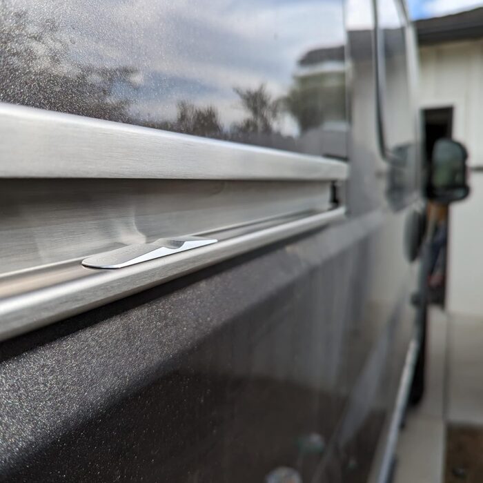 OpenGlass Van Mods Sliding Door Stopper - Universal Fit for Sprinter, Promaster, Transit & Campervans - High-Grade Aluminum Van Door Stop, Van Accessories for Privacy w/Easy DIY Install w/All Tools - Image 6