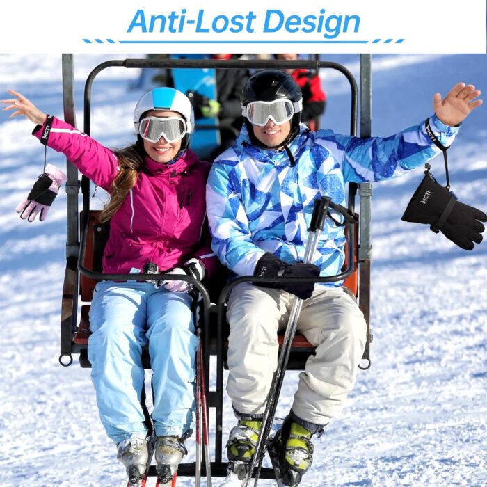 MCTi Ski Gloves Wrist Strap, Perfect Mountaineering & Ski Accessories for Hanging Glove - Image 3