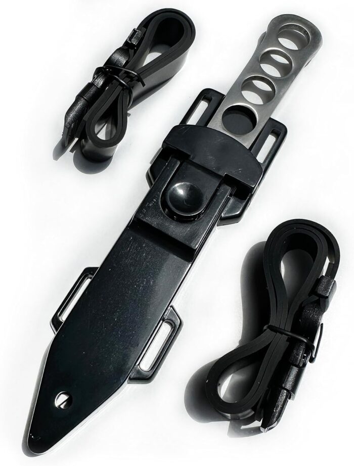Dive Knife – 9" Scuba Diving Knife with Sheath and Leg Strap – Thigh Knife – Stainless Steel Fixed Blade Knife – Hunting Knives – Survival and Camping Gear - Image 2