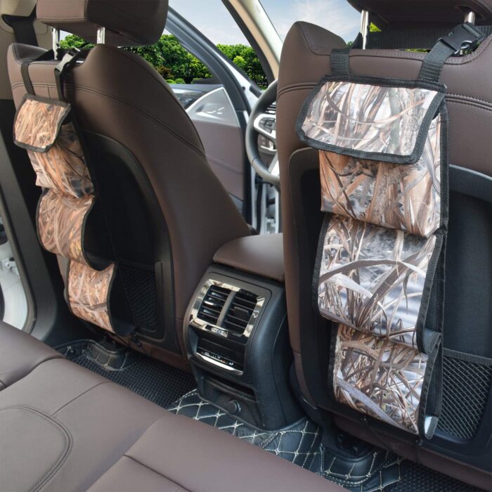 MYDAYS Seat Back Gun Rack, Gun Sling Bag, Camo Front Seat Gun Organizer Holder for Hunting Rifles/Shotguns - Image 5
