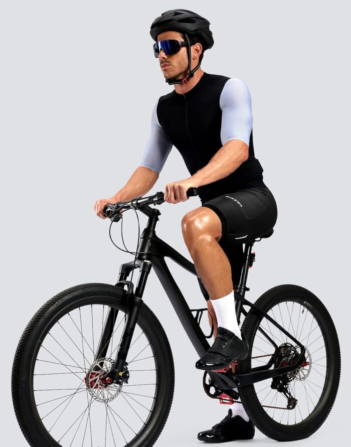 Bikewa Men's Cycling Shorts 7" 4D Padded Bike Shorts for Men Road Biking Bicycle Riding Cycle Biker Phone Pockets - Image 7