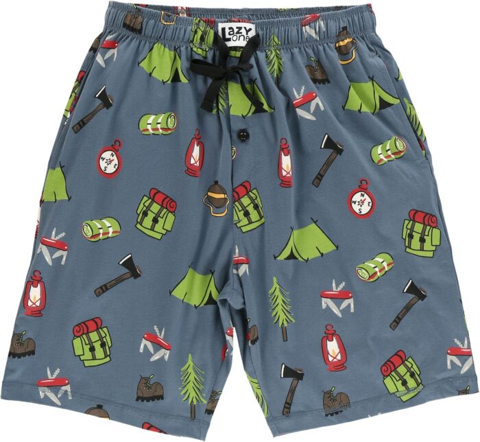 Lazy One Pajama Shorts for Men, Men's Pajama Bottoms, Sleepwear - Image 3