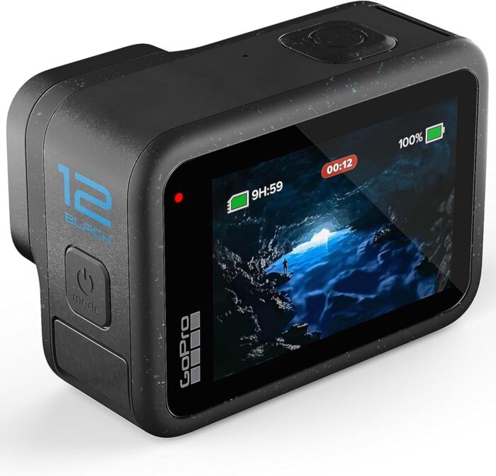 GoPro Hero12 Black E-Commerce Package - Waterproof Action Camera with 5.3K60 Ultra HD Video, 27MP Photos, HDR, 1/1.9" Image Sensor, Live Streaming, Webcam, Stabilization - Image 7