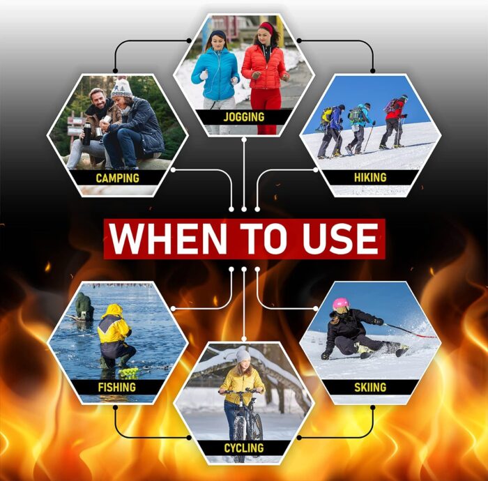 Toe Warmers - Up to 10 Hours of Heat, Easily Apply with Adhesive - Ultra Thin, Easy, All Natural - Air Activated, Odorless Hot Toe Warmers - Sport Temp - Image 2