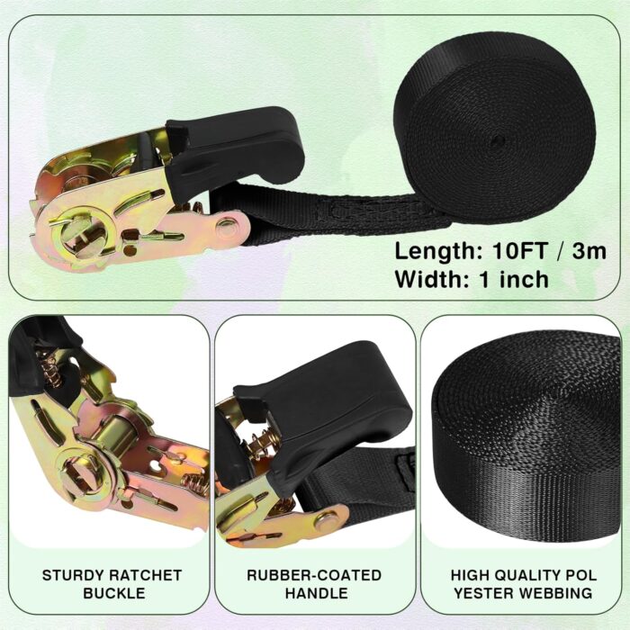 TOPNEW 20 Ninja Tree Climbing Holds for Kids Climber, Adult Climbing Rocks with 6 Ratchet Straps for Outdoor Ninja Warrior Obstacle Course Training - Image 5