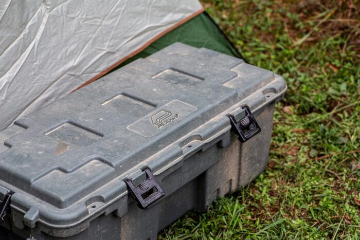 Plano Storage Trunk with Wheels, Green, 108-Quart, Lockable Storage Box, Rolling Airline Approved Sportsman Trunk, Hunting Gear and Ammunition Bin, Heavy-Duty Containers for Camping - Image 3