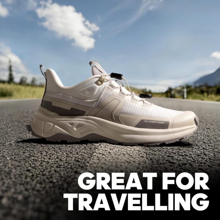NORTIV 8 Women's Lightweight Hiking Shoes Quick Laces Outdoor Fashion Sneakers - Image 8