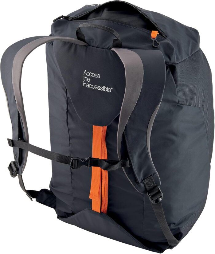 PETZL KLIFF Rope Bag - 36-Liter Rope Bag for Sport Climbing With Removable Tarp - Grey - Image 3