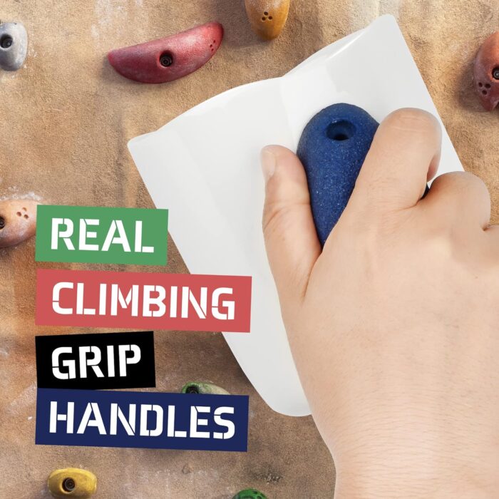 IMPRESA 2 Pack XL 15oz Ceramic Rock Climbing Mugs with Resin Holds - Gifts for Climbers - Training Gear - Home Decor - Image 4