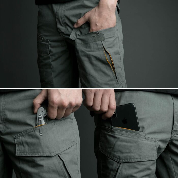 ReFire Gear Men's Urban Tactical Military EDC Cargo Shorts Rip Stop Cotton Outdoor Camo Shorts - Image 5