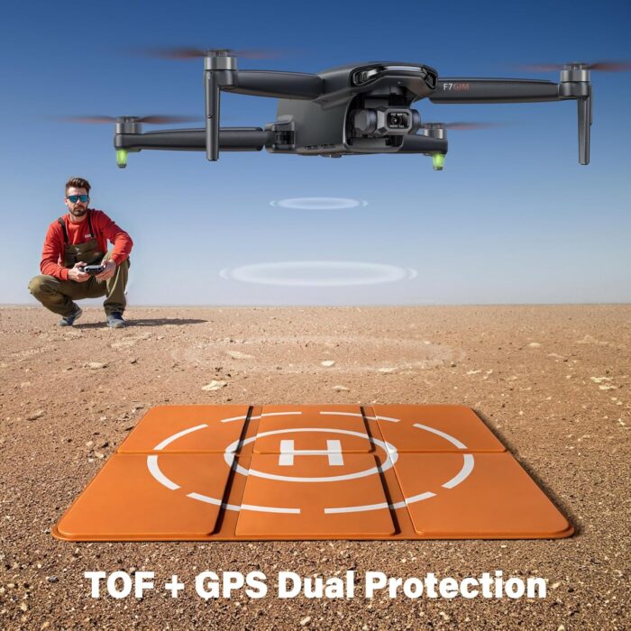 Bwine F7GIM Pro Drone with 6K UHD Camera and 3-Axis Brushless Gimbal, GPS Smart Control for Adults and Beginner, Plus 70Mins Flight Time, 10000Ft FPV Digital Transmission and TOF Safety Support - Image 6