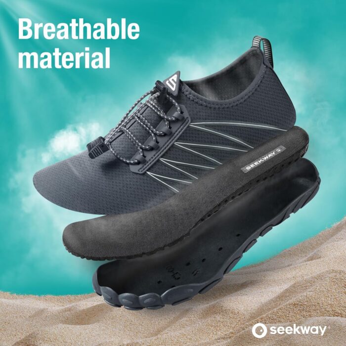SEEKWAY Water Shoes Men Women Adult Quick-Dry Aqua Sock Barefoot for Beach Swim River Pool Lake Hiking Kayaking Surfing - Image 3