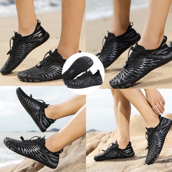 Hike Barefoot Shoes Breathable Non-Slip Athletic Footwear Wide Toe Water Shoes for Women & Men - Image 7