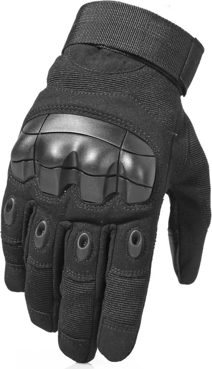 WTACTFUL Tactical Fingerless Gloves for Motorbike Motorcycle Cycling Climbing Hiking Hunting Gloves - Image 2