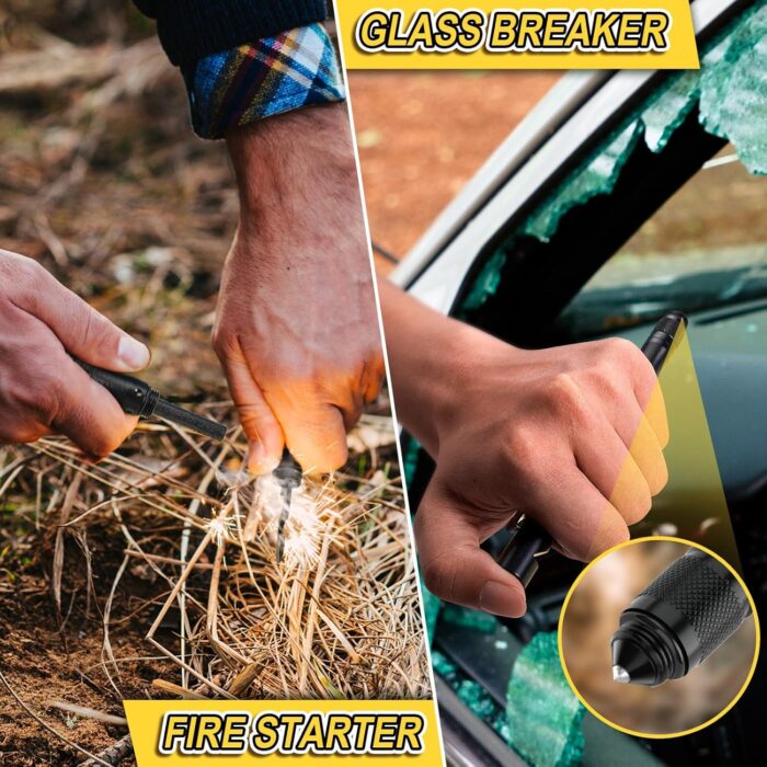 Father's Day Gifts from Daughter/Wife, Tactical Pen Gifts for Men, Multitool Pen, Dad Gifts for Fathers Day, Cool Gadgets for Men, Tactical Survival Gear for Camping and Hiking - Image 4