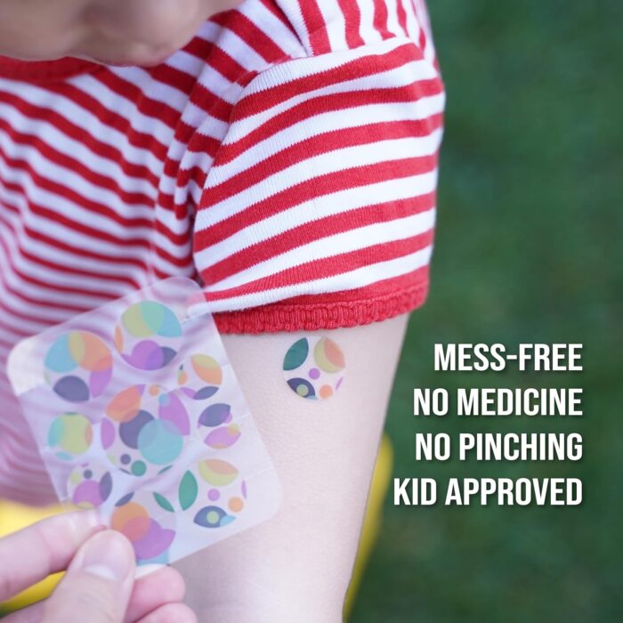 Quitch Mosquito Bite Itch Relief Patch, After Bite Insect Bite Treatment, Anti Itch Cream Alternative, Insect Bite Relief, Cruise, Travel and Camping Essential for Kids - Image 3