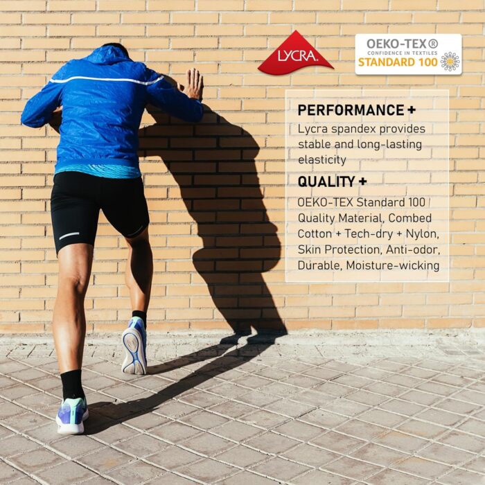 CWVLC Cushioned Compression Sport Quarter Socks for Men Women Youth - Image 6