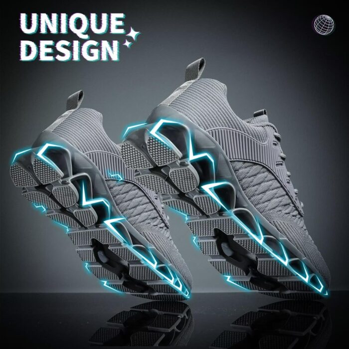 Men's Running Shoes Blade Tennis Walking Casual Fashion Sneakers Breathable Non Slip Gym Sports Work Athletic Trainers - Image 5