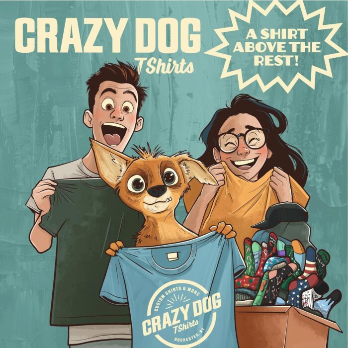 Crazy Dog Mens T Shirt Prestige Worldwide Boats and Hoes Funny Movie Quote Tee - Image 6