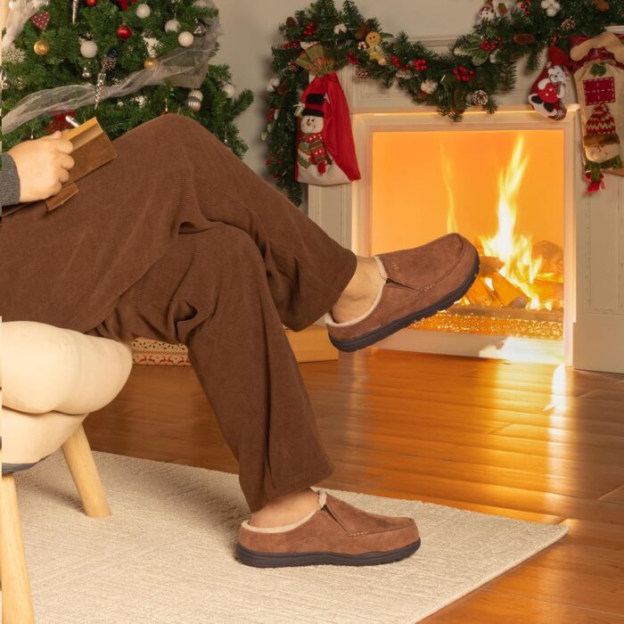 LazyStep Men's McCoy Cushioned Clog Slipper - Image 5