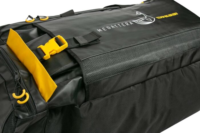 Cressi Waterproof 110 liter Duffel Bag - Adjustable Shoulder Strap - Equipment Protection for Outdoor Activities, Water Sport, Boating, Scuba Diving - Megattera: Designed in Italy by Cressi - Image 5