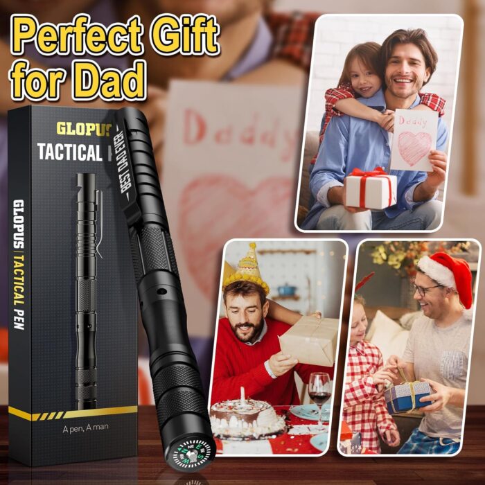 Father's Day Gifts from Daughter/Wife, Tactical Pen Gifts for Men, Multitool Pen, Dad Gifts for Fathers Day, Cool Gadgets for Men, Tactical Survival Gear for Camping and Hiking - Image 2