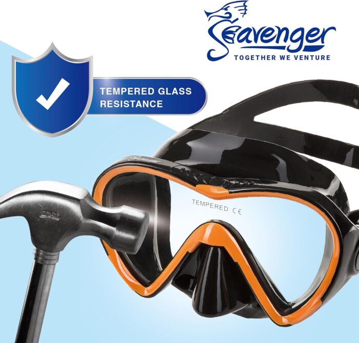 Seavenger Aviator Snorkeling Set with Gear Bag - Image 2