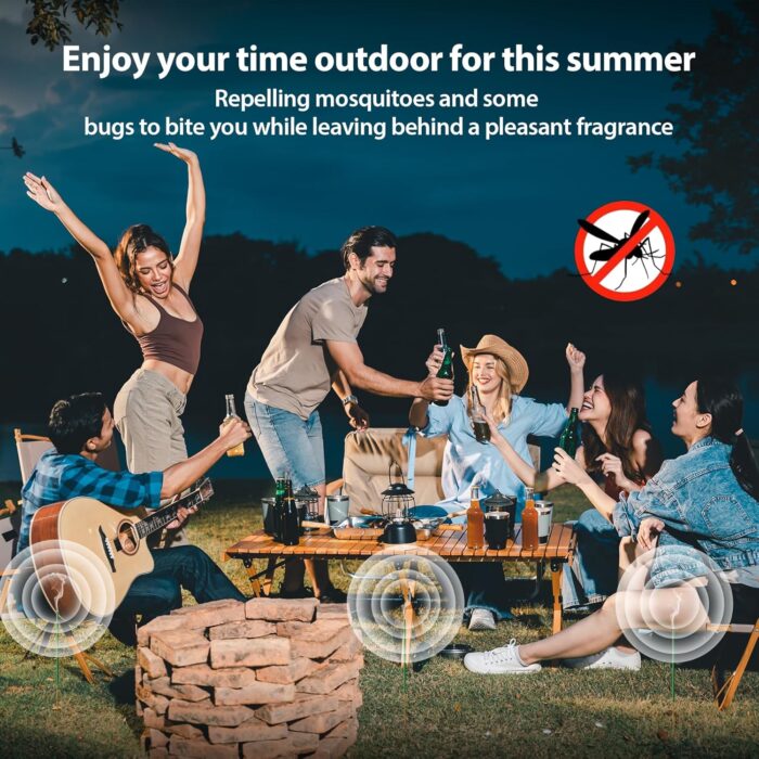 KICKOUTOR® Mosquito Repellent Outdoor Patio 120 PCS Citronella Oil Mosquito Incense Sticks Natural Organic Mosquito Barrier Mosquito Repeller for Backyard Travel Camping Indoors Gnat Mosquito Control - Image 5