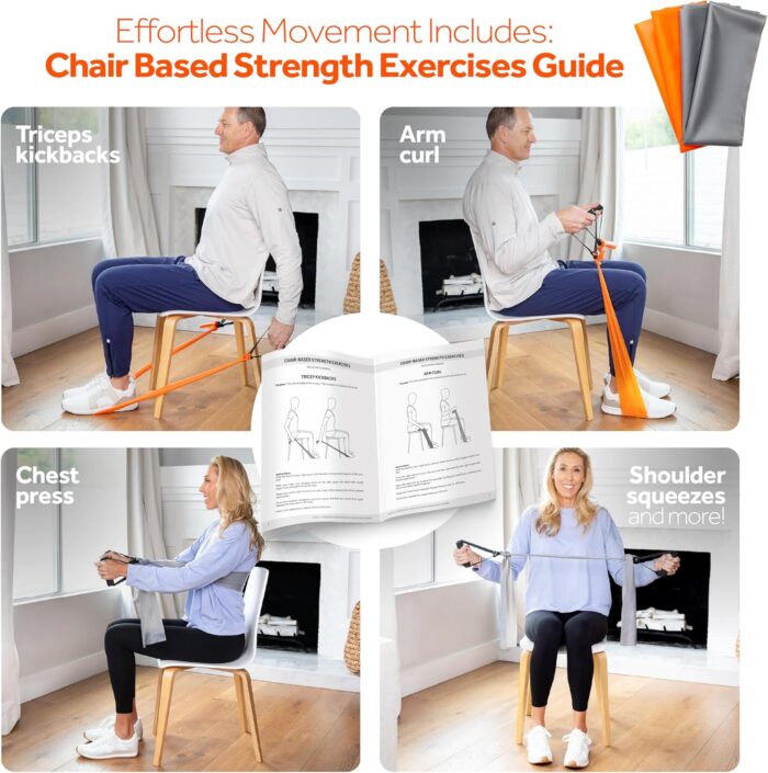 SITFIT Mini Elliptical Pedal Exerciser, Under Desk Elliptical, Leg Exercise Machine While Sitting, Upper & Lower Mobility System for Seniors - Image 6