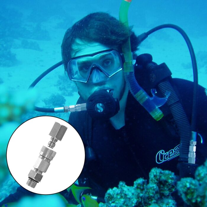 H2Odyssey High Pressure Quick Disconnect Adapter - Essential Scuba Diving Accessory - Image 7