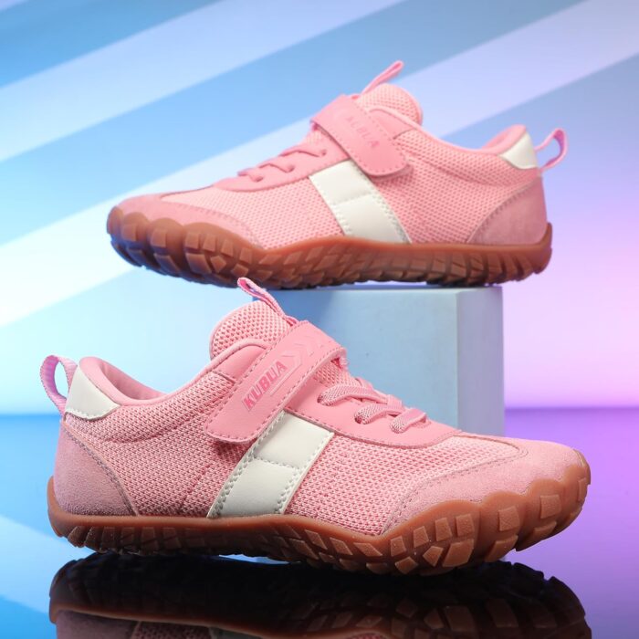 KUBUA Boys Girls Sneakers Kids Barefoot Shoes Comfort Anti-Slip Walking Shoes for Indoor Outdoor Toddler Little Big Kid - Image 6