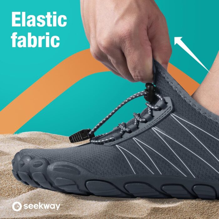 SEEKWAY Water Shoes Men Women Adult Quick-Dry Aqua Sock Barefoot for Beach Swim River Pool Lake Hiking Kayaking Surfing - Image 4