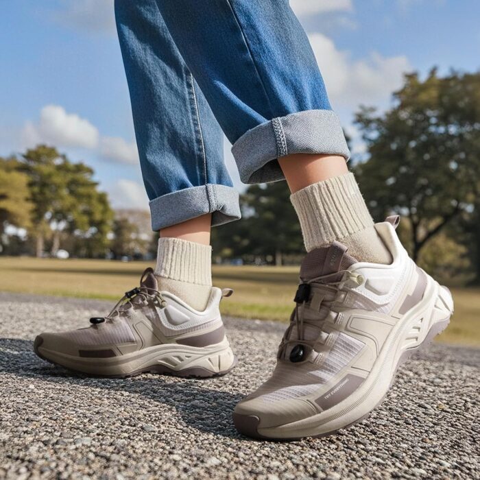 NORTIV 8 Women's Lightweight Hiking Shoes Quick Laces Outdoor Fashion Sneakers - Image 7