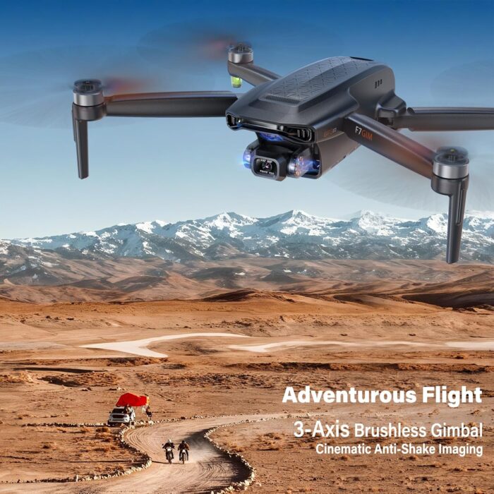 Bwine F7GIM Pro Drone with 6K UHD Camera and 3-Axis Brushless Gimbal, GPS Smart Control for Adults and Beginner, Plus 70Mins Flight Time, 10000Ft FPV Digital Transmission and TOF Safety Support - Image 2