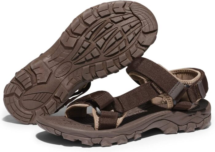 NORTIV 8 Men's Sandals Hiking Sports Lightweight Summer Water Arch Support River Open Toe Athletic Trail Outdoor Walking Sandals Longdo - Image 6