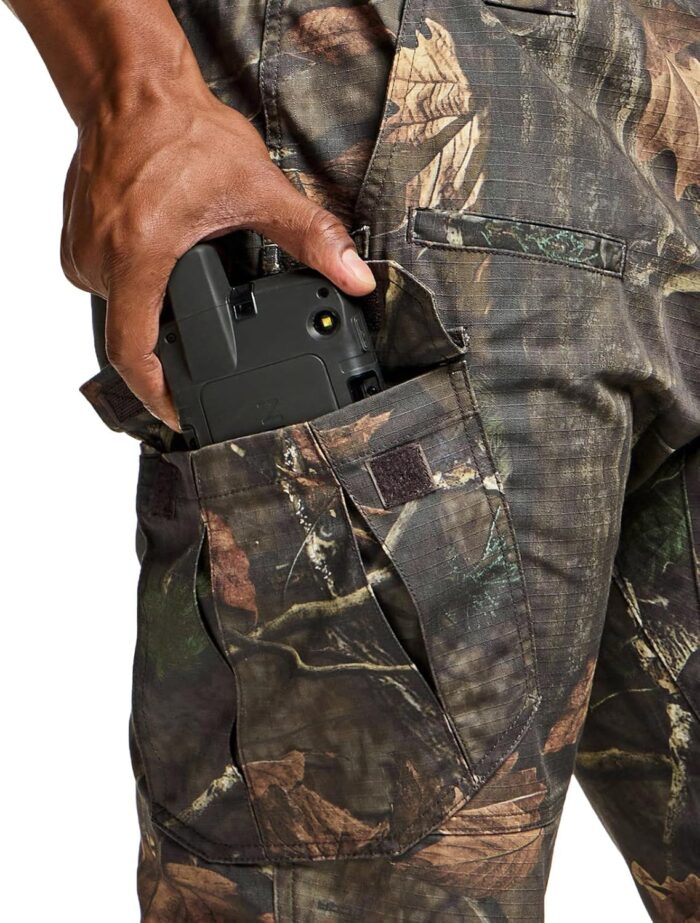 CQR Men's Tactical Pants, Water Resistant Ripstop Cargo Pants, Lightweight EDC Work Hiking Pants, Outdoor Apparel - Image 8