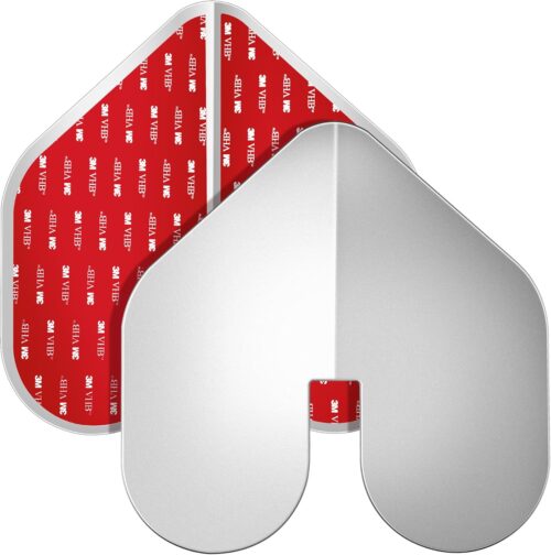 DECOHS 2 Pcs Bow Guard for Boats- Stainless Steel Boat Bow Protector Notched- Bow Keel Guard with Adhesive for Protection Boats Ships from Wear and Scratches
