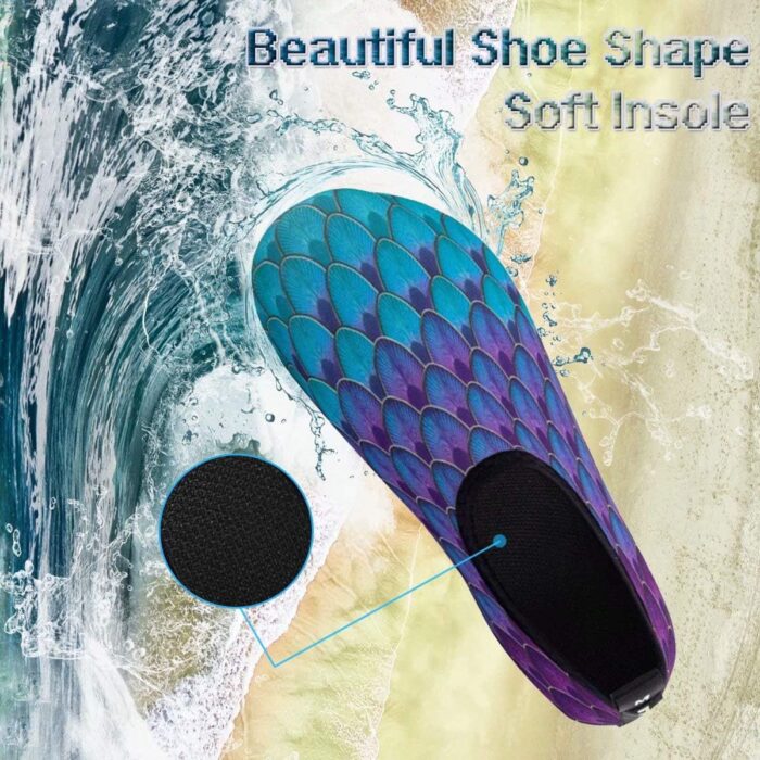 YALOX Water Shoes Women's Men's Outdoor Beach Swimming Aqua Socks Quick-Dry Barefoot Shoes Surfing Yoga Pool Exercise - Image 2